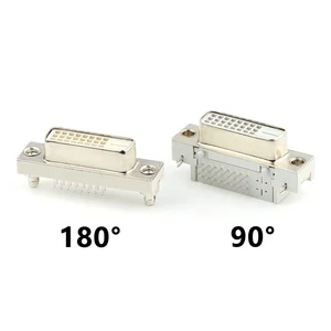 DVI-D Male (24+1) to VGA HD 15 Female Adapter Interface Dsub Dvi Connector