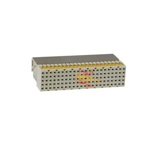 5352152-1 CPCI Backplane Connector 110PIN J2 Curved Hole Backplane CPCI Connector 2.0mm Bent Needle Female Head 5*22p 5352152-1