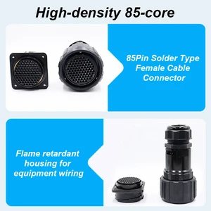 SVK85-VFS Nylon Housing 13A/700V Audio Video Connector Suitable For Live Performances