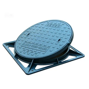 Professional Manufacturer High Load-Bearing Square Frame OEM ODM Easy Installation Manhole Cover