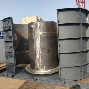 Precast Concrete Mold for Drainage Pipe Steel Concrete Pipe Moulding Machine Cement Pipe Machine Drainage Ditch Culvert Manhole