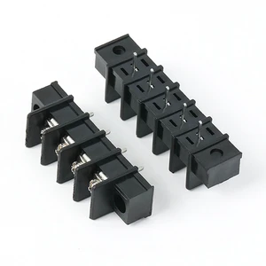 High Quality 300V Barrier Terminal Blocks Strip 7.62mm Pitch with Screw PCB Electrical Connectors for Industrial Use
