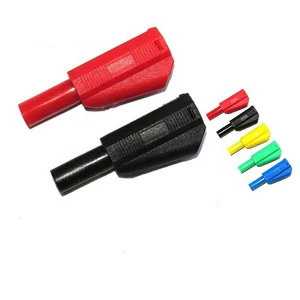 Tigerwill Manufacturer 4MM Stackable Nickel Plated Banana Plug 4mm Banana Connector High Quality Connectors