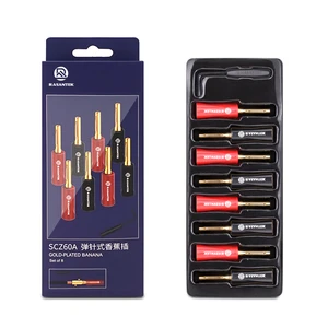 RASANTEK Hi-end 4mm Banana Plug 2u