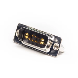 7W2 D-SUB Connector D Sub Dsub Conector High Power Gold Plated Female Solder Type 7 Pin IP67 a Waterproof