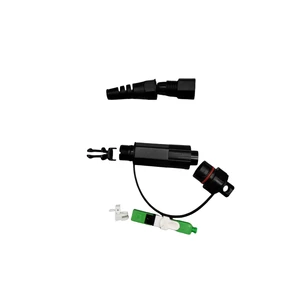 FTTH Fiber Optic Connector SC APC for Drop Cable Waterproof Simplex SC Fast Connector Conector Preconectorizados Conectores