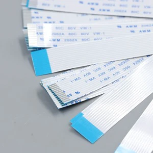 Flexible Flat Cable FFC Ribbon Cable AWM 20624 80C 60V VW-1 Pitch 0.5mm 1.0mm Flexible Ribbon Wire LCD TV Laptop Printer Camera