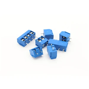High-Temperature Resistant Brass PA66 5.0MM Pitch Screw-Type Terminal Block Connector AC2000V