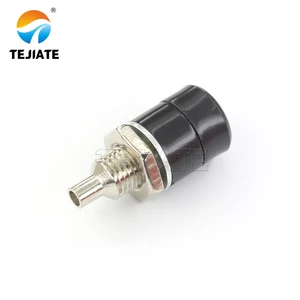4mm Black Banana Binding Post and 6mm Banana Socket 312 Connectors for PCB Applications