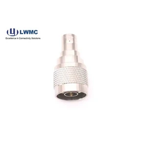 High Performance Coaxial Cable Connector ,N Male to BNC Female Coaxial Adapter