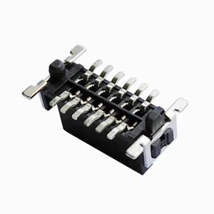 1.27mm Pitch Dual Row Header 2*6P+12P Female Btb Connector Board to Board & Mezzanine Pcb Receptacles with Location