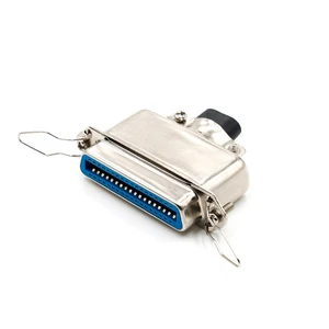 LECHUAN 57 Series SCSI D-Sub Connectors 14P 24P 36P 50P D-Ribbon Straight Connector Panel Receptacle Replaced Male Connector