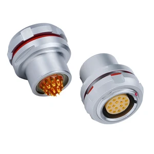 Wholesale OEM/ODM ZHG 0C 1C 2C Series 2 To 32 Pin Male Push Pull Straight Connector Compatible ODU Mini-snap B Series Connectors
