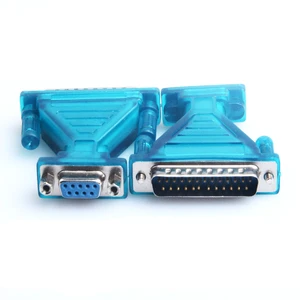 Wholesale Male to Female D-Sub Connector RS 232 DB 9 Female to DB 25 Male Adapter