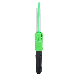 SOC optical fiber connector flat cable optical fiber quick-install connector SC/APC