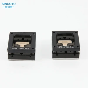 China IC Sockets Supplier Proide LQFP64 0.5m IC Adapter for IC Burning