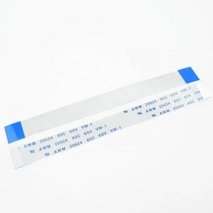 Winxin 19 Pin 0.5mm PTFE Insulated 100mm Length FFC FPC Ribbon Flat Cable for Electronic Devices