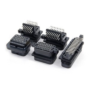 Tin-Plated Copper Male/Female Nylon Automotive Connector IP67 Waterproof PCB Pin Header 26/34 Pin OECU Series For Automotive