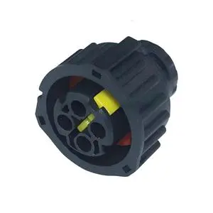 Automotive Electrical Connector Cylindrical Plug 4 Pin Female Shell Automotive Waterproof Connector Jinhang3043YB