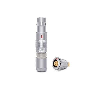 Mini Connector M7 M9 Circular Push Pull Connector Fgg Egg Audio Video Cable Connector