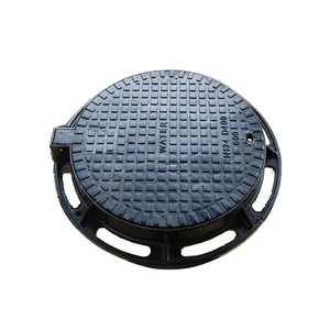 EN124 C250 810*75mm Round Cast Iron Sanitary Sewer Manhole Cover and Frame