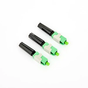 FTTH Single Mode SM IL<0.3dB LXY APC Fiber Optical Fast Connector