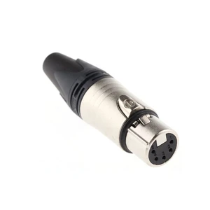 Male & Female 3 4 5 Pin DIN Audio Video XLR Connector Plug