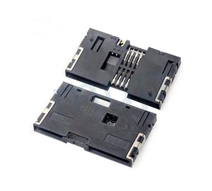 MUP High Quality 8P Usb Smart Card Connector POS Ic Card Reader Payment Equipment SMT Type IC Card Socket