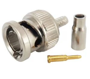RF Coaxial Connector BNC PLUG CRIMP for RG174