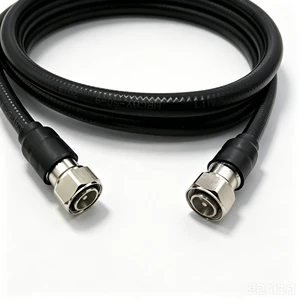 Long Distance Tower Connection 4.3-10 Male-Male 1/2 Superflexible Coaxial Jumper Cable 12M Weatherproof RRU RF Feeder Line
