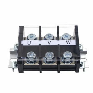 TR Series M3 600V 200A Fixed Terminal Blocks with Plate Screw Terminals for High Voltage Applications