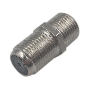 Factory Direct F Female Connector RF Adapters Coaxial Cable Connector
