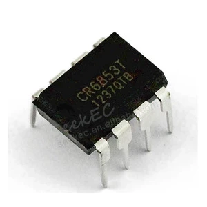 CR6853T DIP8 Integrated Circuits Offline Switching Power Supply Chip CR6853T IC 6853