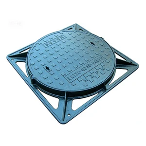 Wholesale Durable Cast Iron Manhole Cover Easy Maintenance High Load-Bearing Manhole Cover