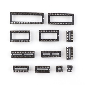 2.54 mm Integrated Circuit/Chip/Microcontroller IC Socket Hole Test Socket Base 6/8/14/32/40 PIN for Development Boards Kits