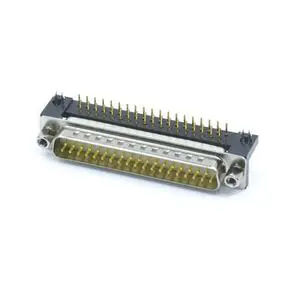 High-quality D-SUB 37 Pin Male Connector DIP R/A Type Right Angle DB37 D-SUB 37Pin Connector for PCB