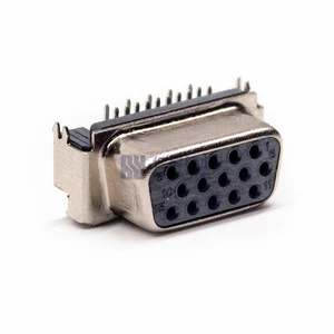 DB15 D-SUB Pin Male Female PCB Connector With Set Screw Right Angle 2 Rows Plug Socket Adapter Converter P
