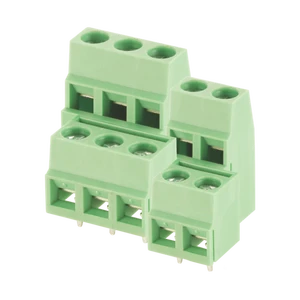 Wanjie WJA508-5.08 300V 12A 1.5mm Pitch 5.08mm Copper/PA66 PCB Terminal Block 2X2P 2X3P Connector CUL CE ROHS Certified