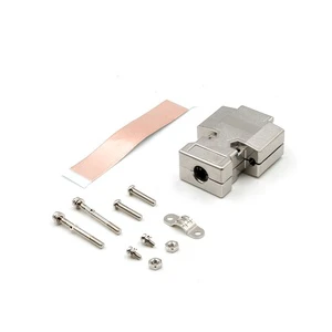 LECHUAN Factory Supply ABS Resin Ni-Plating Backshell 9Pin DDK I7JE Series 17JE-9H-1A-CF Plastic Connector Accessories