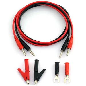 40cm Customized 4mm Double-ended Banana Plug with Wire Connector Kits