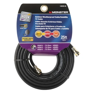ASTON Factory Supply High Quality F connector RG6 coaxial Cable With Competitive Price BNC Male Connector