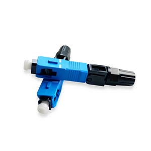 Fiber Optic FTTH Optical Quick Connectors SC UPC APC Fast Connector