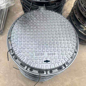 Cast Iron Drain Grilles and Frames Suitable for Sewers Ductile Iron Manhole Cover Gully Grating New Model Can Customized