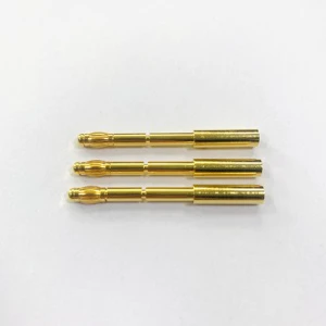 Hongsheng Customized Brass Banana Plug Pin Jacks Pluggable Terminal Blocks For Medical Lead Wires With Ground Contact