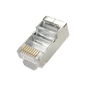 Ethernet CABL Cat 6 Rg45 Adapter Modular Plug Wire Clip STP 8p8c Cable Cat5e RJ45 Cat6 RJ 45 Connector