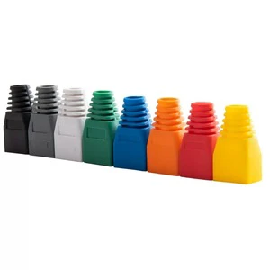 Multiple Colorful CAT5E CAT6 Cat7 UTP FTP STP Network Cable Plug RJ45 Plug Boot Ethernet Upt Plug Ethernet Connectors