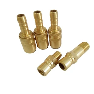 Connecting PTFE Tube Equal 90 Coupler Push Lok Rectus Mold Couplings Or Hasco Mold Couplings Thread Plastic Injection Mould