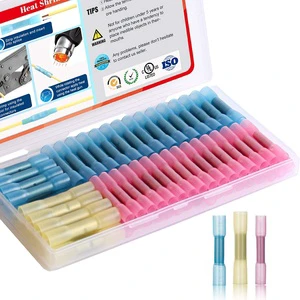Waterproof Wire Connector Marine Automotive Electrical Terminals CrimpHeat Shrink Butt Connectors Terminals