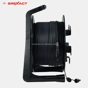 12-Core OM3 Multi-mode MPO APC/PC Outdoor Fiber Optic Cable 200M
