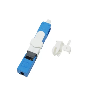 Professional FTTH Fiber Fast Connector SC APC UPC Field Quick Assembly Fiber Optic Connector Tool-Free Cold Splice Connector